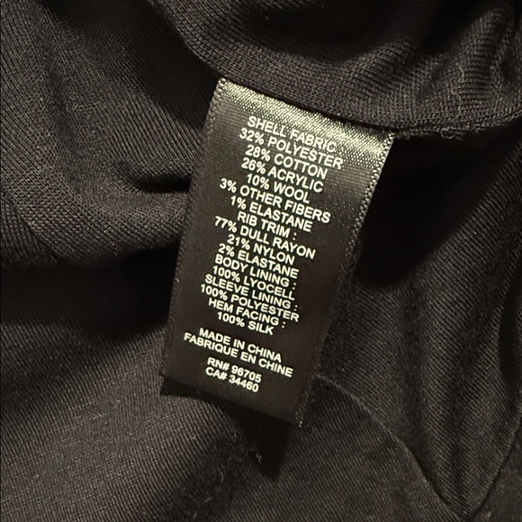 Rebecca Taylor Navy and Gray Textured Blazer - Picture 3 of 5